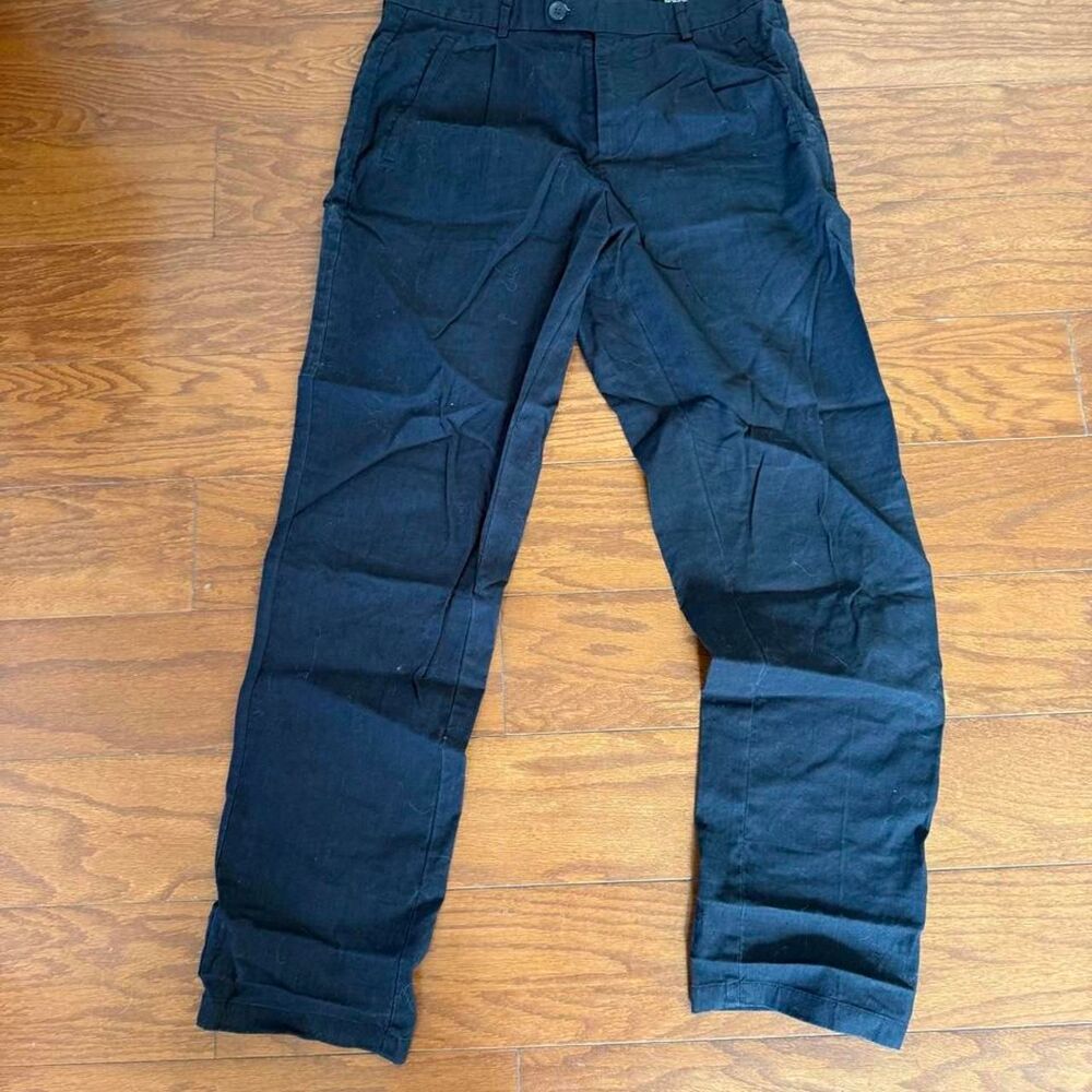 Bonobos Men's Black and Navy Trousers